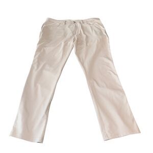 Tasc Performance Mens Neutral Tailored Golf Outdoor Pants 38 Preppy Country Club